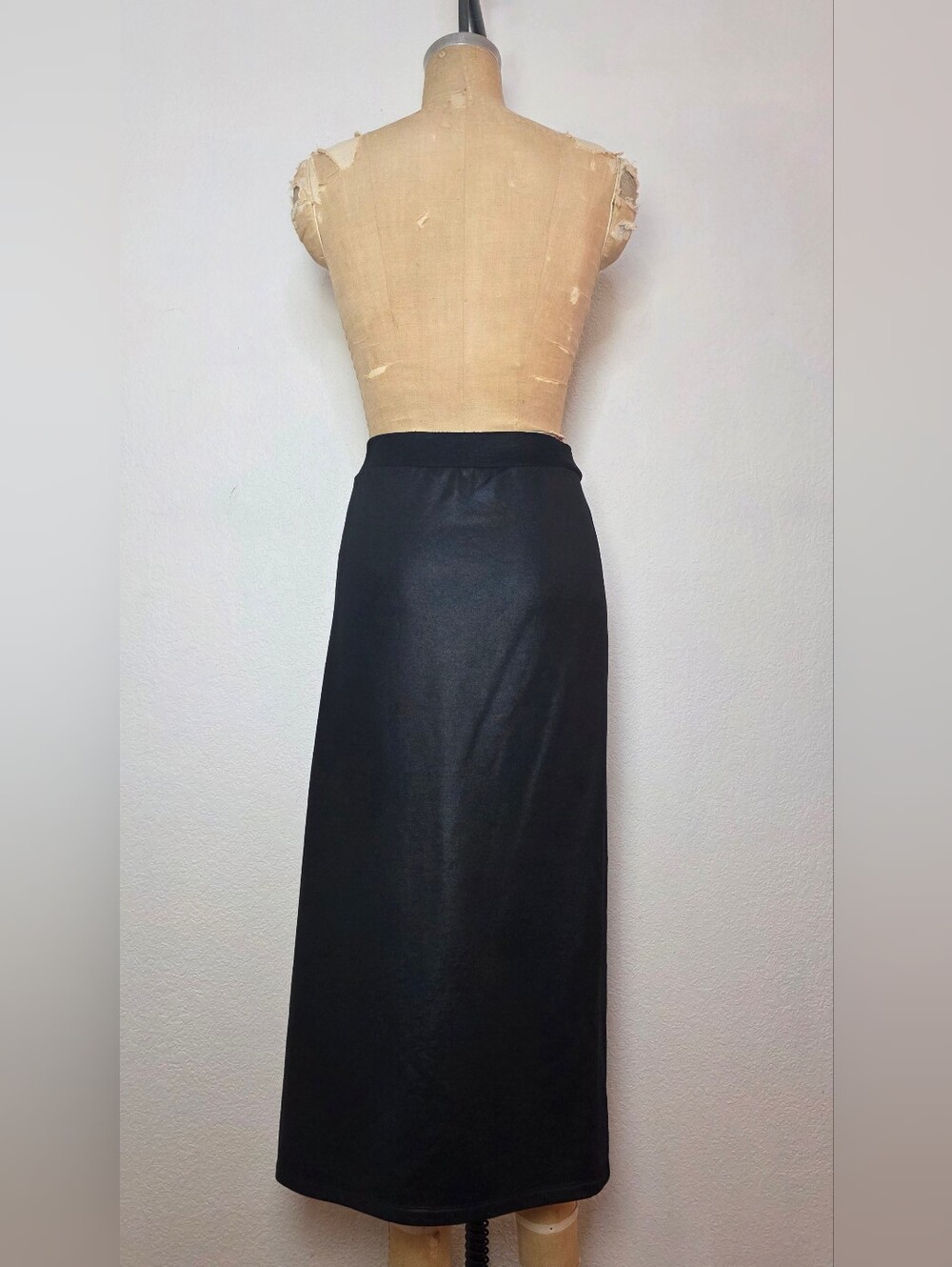 ALLSAINTS Black Jamie Zipper Staple Pencil Skirt - Picture 9 of 11